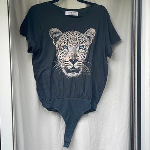 Tiger free people T-shirt bodysuit